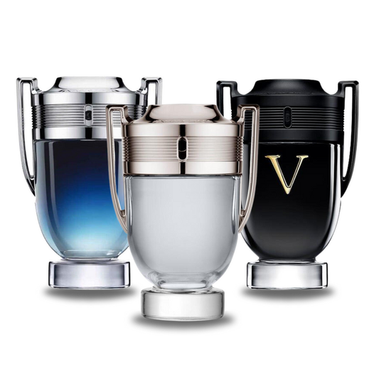 Promo balíček 3 parfémov: Paco Rabanne INVICTUS LEGEND, Paco Rabanne INVICTUS a Paco Rabanne INVICTUS VICTORY 100 ml.