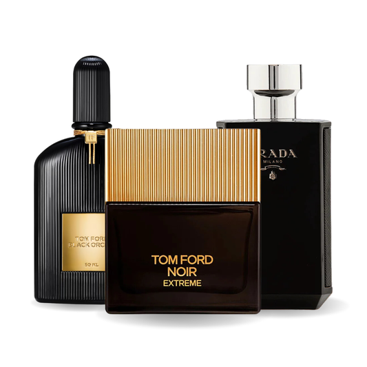 Promo balíček 3 parfémov:  BLACK ORCHID, NOIR EXTREME a PRADA INTENSE 100 ml.
