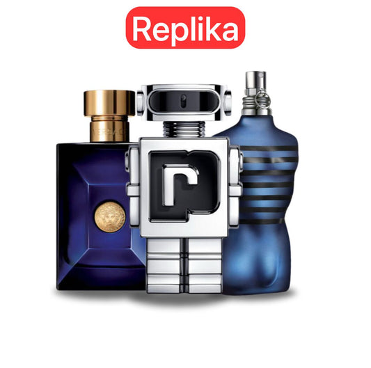 Promo balíček 3 parfémov: Versace DYLAN BLUE, Paco Rabanne PHANTOM a Jean Paul Gaultier ULTRA MALE 100 ml. (Copy)