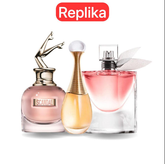 Promo balíček 3 parfémov: Jean Paul Gaultier SCANDAL, Dior J'ADORE a Lancôme LA VIE EST BELLE 100 ml. (Copy)